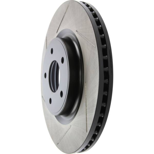 Stoptech - Stoptech 126.42120SR StopTech 13-15 Nissan Pathfinder Slotted Front Right Rotor