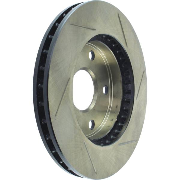 Stoptech - Stoptech 126.44069SR StopTech Power Slot 1/90-95 Toyota MR2 Front Right SportStop Slotted Rotor