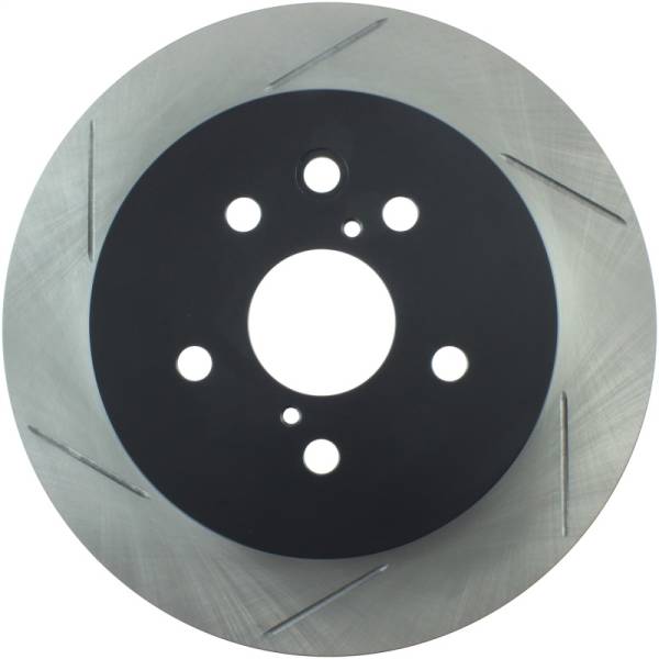 Stoptech - Stoptech 126.44141SR StopTech Power Slot 06-09 Lexus GS Series / 06-10 IS350 Rear Right Slotted Rotor