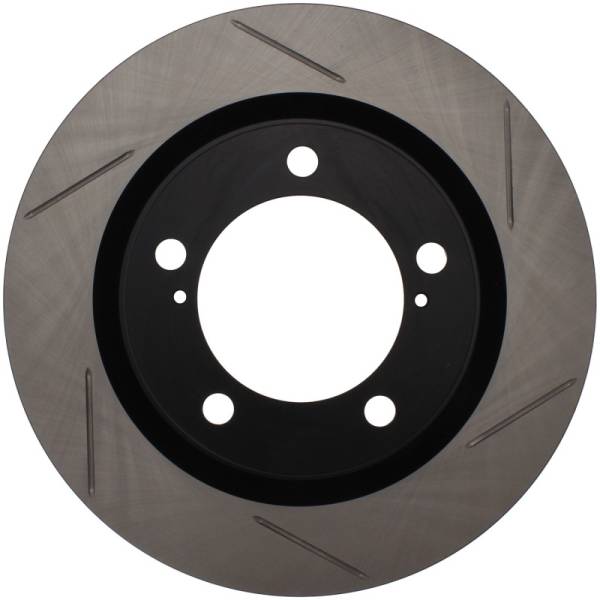 Stoptech - Stoptech 126.44156SR StopTech Power Slot 08-09 Toyota Sequoia / 07-09 Tundra Slotted Right Front Rotor