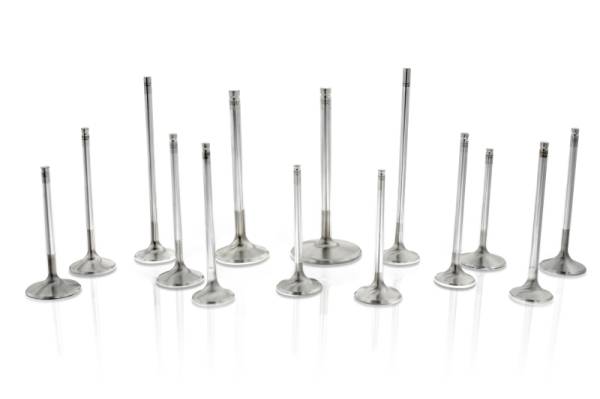 Ferrea - Ferrea F1948P Ferrea GM VORTEC 30.15mm 5.96mm 108mm 22 Deg Flo Stock Competition Plus Exhaust Valve - Set of 10