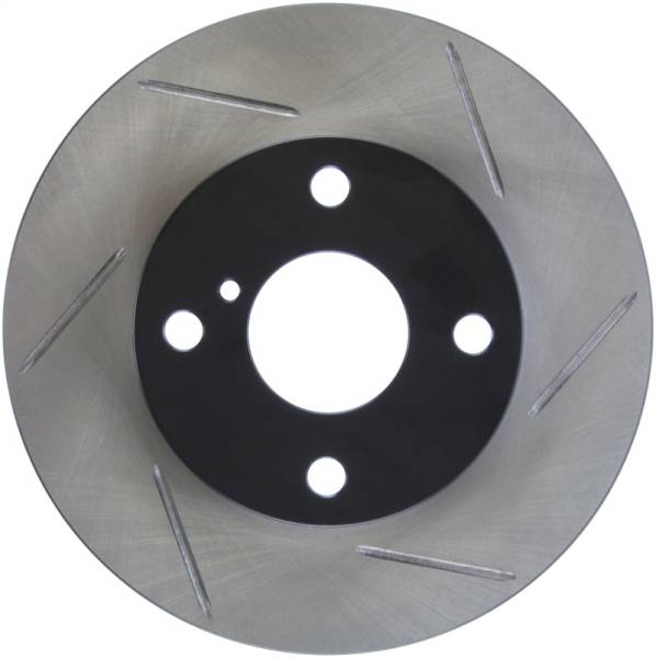 Stoptech - Stoptech 126.45034SL StopTech Power Slot 89-93 Mazda Miata SportStop Slotted Front Left Rotor