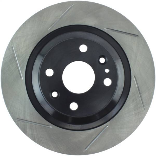 Stoptech - Stoptech 126.45062SR StopTech Power Slot 01-05 Mazda Miata Sport Suspension/Turbo SportStop Slotted Rear Right Rotor