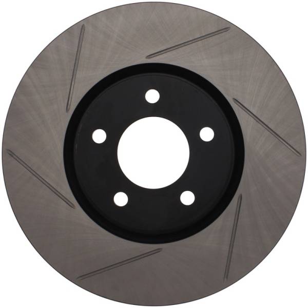 Stoptech - Stoptech 126.45078SR StopTech Power Slot 07-09 Mazdaspeed3 Slotted Right Front Rotor