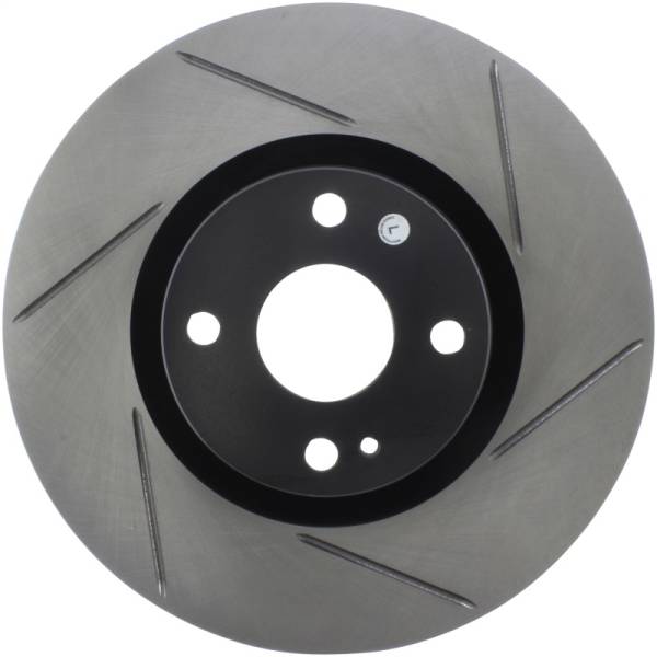 Stoptech - Stoptech 126.45092SL StopTech 16-17 Mazda MX-5 Front Driver Side Slotted Sport Brake Rotor