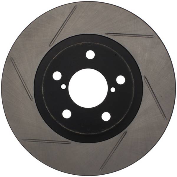 Stoptech - Stoptech 126.47012SR StopTech Power Slot 00-05 Legacy / 7/98-08 Impreza Front Right SportStop Slotted Rotor
