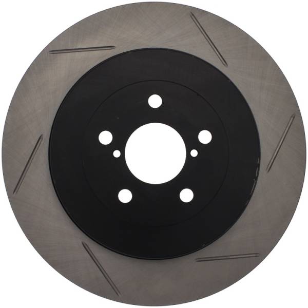 Stoptech - Stoptech 126.47020SL StopTech Power Slot 04 STi Rear Left Slotted Rotor