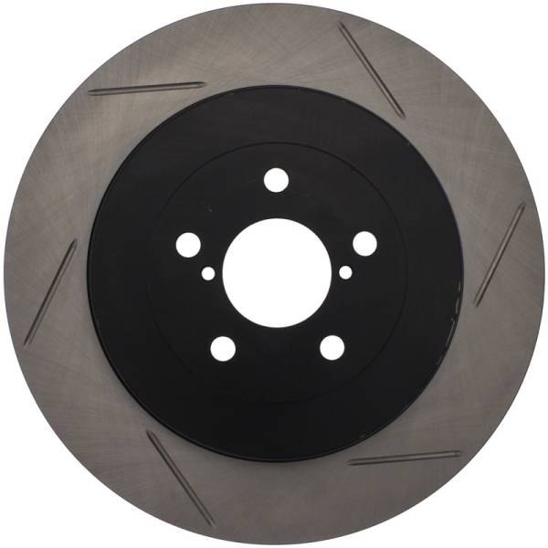 Stoptech - Stoptech 126.47020SR StopTech Power Slot 04 STi Rear Right Slotted Rotor