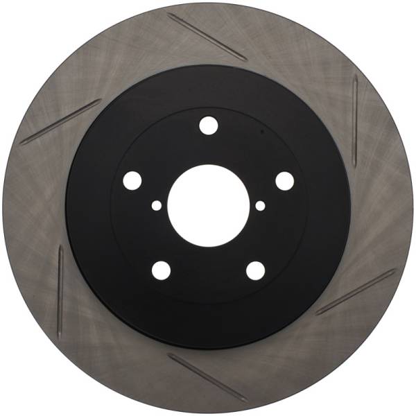 Stoptech - Stoptech 126.47023SR StopTech Power Slot 05-07 STi Rear Right Slotted Rotor