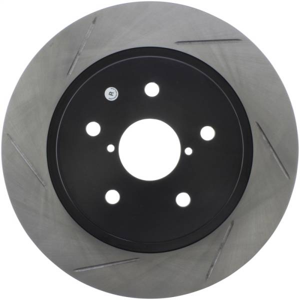 Stoptech - Stoptech 126.47037SR StopTech 16-17 Subaru WRX w/EyeSight Technology Sport Slotted Rear Right Rotor