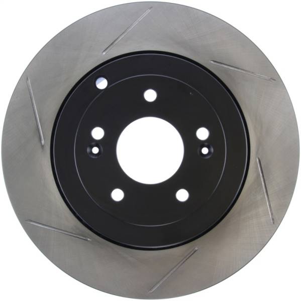 Stoptech - Stoptech 126.51035SR StopTech Power Slot 10 Hyundai Genesis Coupe Track Rear Right Slotted Rotor