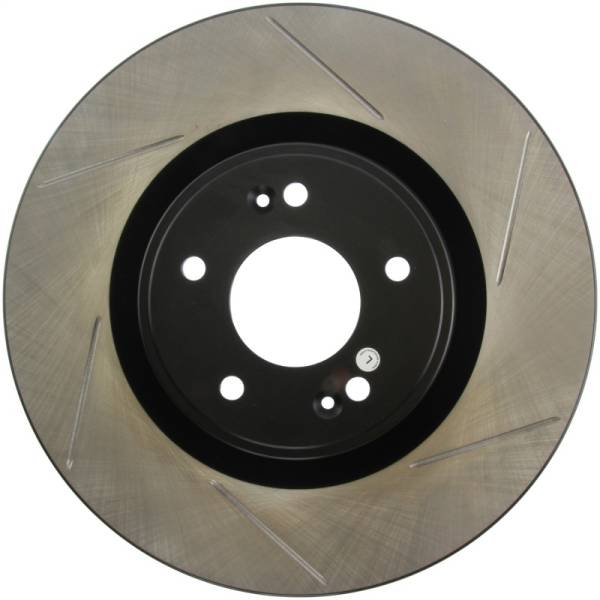 Stoptech - Stoptech 126.51036SL StopTech Power Slot 10 Hyundai Genesis Coupe Track Front Left Slotted Rotor