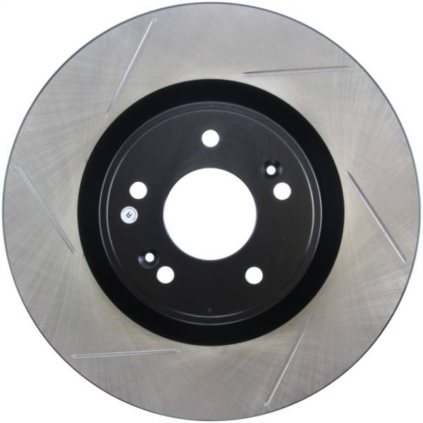 Stoptech - Stoptech 126.51036SR StopTech Power Slot 10 Hyundai Genesis Coupe Track Front Right Slotted Rotor