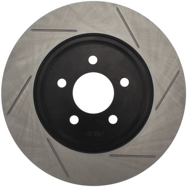 Stoptech - Stoptech 126.61044SL StopTech Power Slot 94-04 Ford Mustang Front Left Slotted Rotor