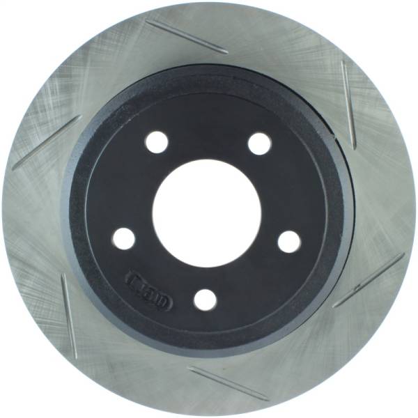 Stoptech - Stoptech 126.61073SL StopTech Power Slot 03-08 Crown Victoria/Grand Marquis Rear Left Slotted Rotor
