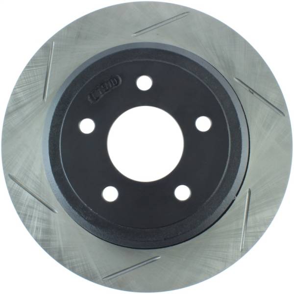 Stoptech - Stoptech 126.61073SR StopTech Power Slot 03-08 Crown Victoria/Grand Marquis Rear Right Slotted Rotor
