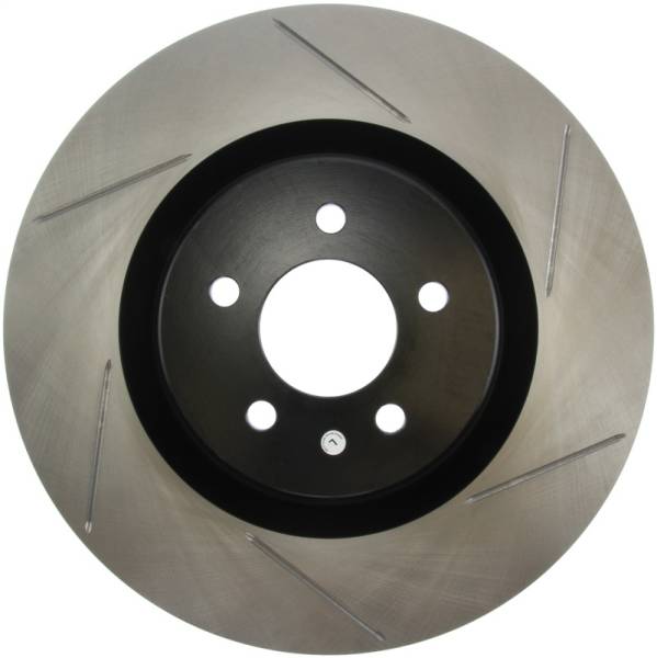 Stoptech - Stoptech 126.61089SL StopTech Power Slot 07-10 Ford Mustang Shelby Front Left Slotted Rotor
