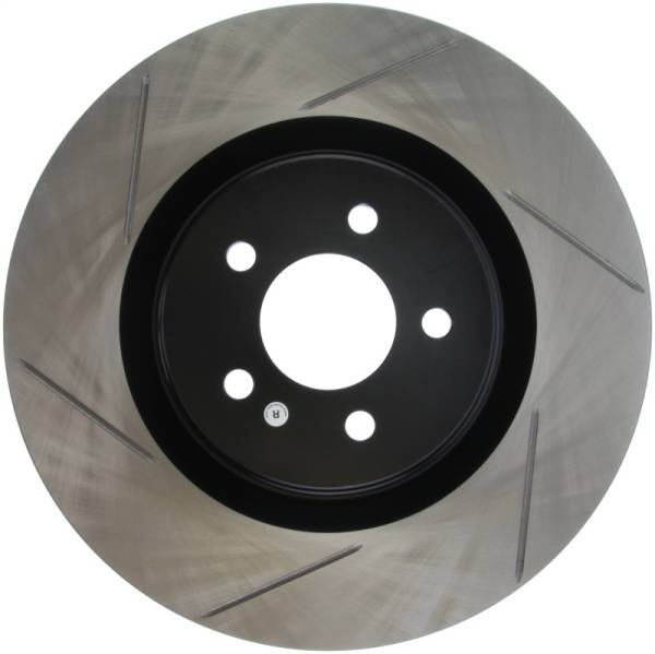 Stoptech - Stoptech 126.61089SR StopTech Power Slot 07-10 Ford Mustang Shelby Front Right Slotted Rotor