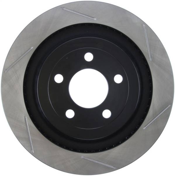 Stoptech - Stoptech 126.61109SL StopTech 2015 Ford Mustang GT w/ Brembo Brakes Left Rear Slotted Brake Rotor