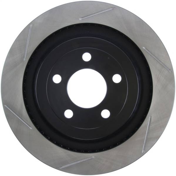 Stoptech - Stoptech 126.61109SR StopTech 2015 Ford Mustang GT w/ Brembo Brakes Right Rear Slotted Brake Rotor