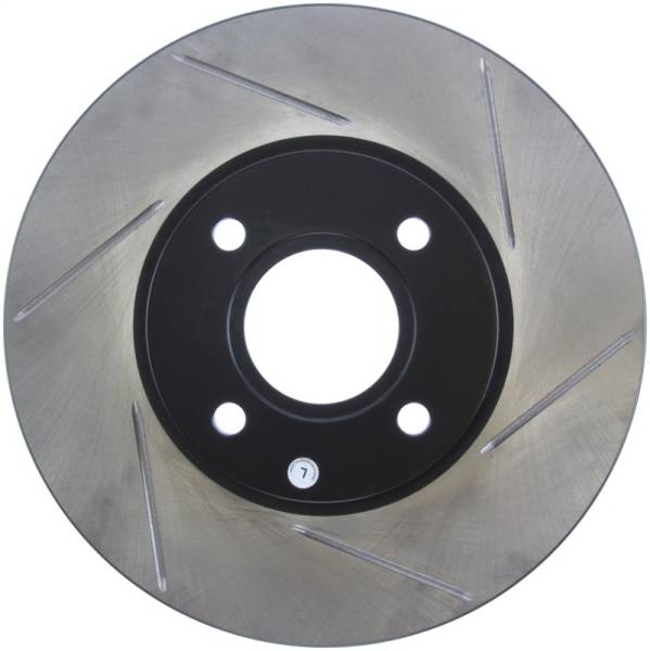 Stoptech - Stoptech 126.61110SL StopTech 2014 Ford Fiesta Left Front Disc Slotted Brake Rotor