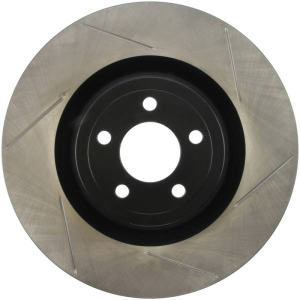 Stoptech - Stoptech 126.61116SL StopTech 2015 Ford Mustang GT w/ Brembo Brakes Left Front Slotted Brake Rotor
