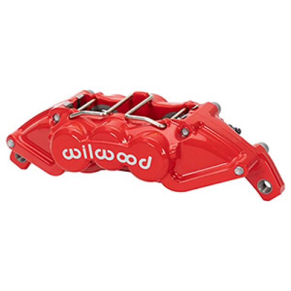 Wilwood - Wilwood 120-16572-RD Wilwood Universal UTV4 Caliper 1.00/1.00in Pistons 25in Rotor - Red