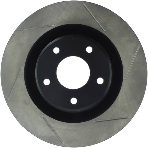 Stoptech - Stoptech 126.62085SL StopTech Power Slot 05-07 Cadillac XLR / 06-09 Chevy Corvette Front Left Slotted Rotors