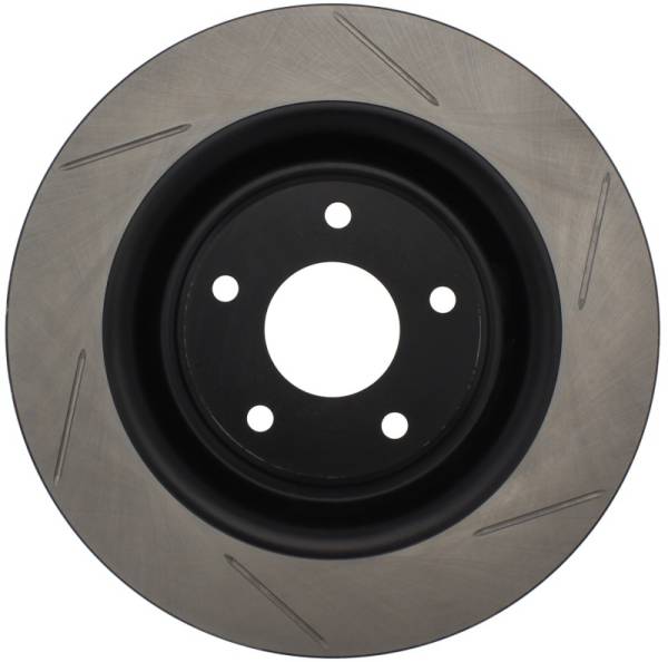 Stoptech - Stoptech 126.62102SL StopTech Power Slot 06-10 Chevrolet Corvette Front Left Slotted Rotor