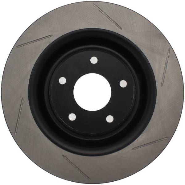 Stoptech - Stoptech 126.62102SR StopTech Power Slot 06-10 Chevrolet Corvette Front Right Slotted Rotor