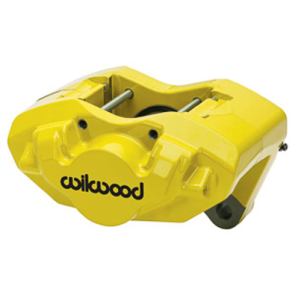 Wilwood - Wilwood 120-17172-Y Wilwood D45 Front Dual Piston Caliper (0.94 Rotor) - Yellow
