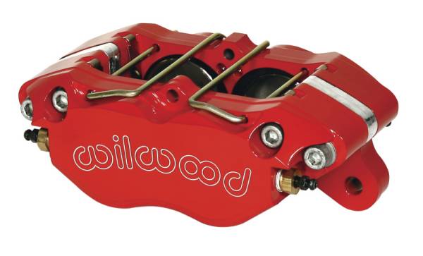 Wilwood - Wilwood 120-9693-RD Wilwood Caliper-Dynapro 5.25in Mount - Red 1.75in Pistons .81in Disc