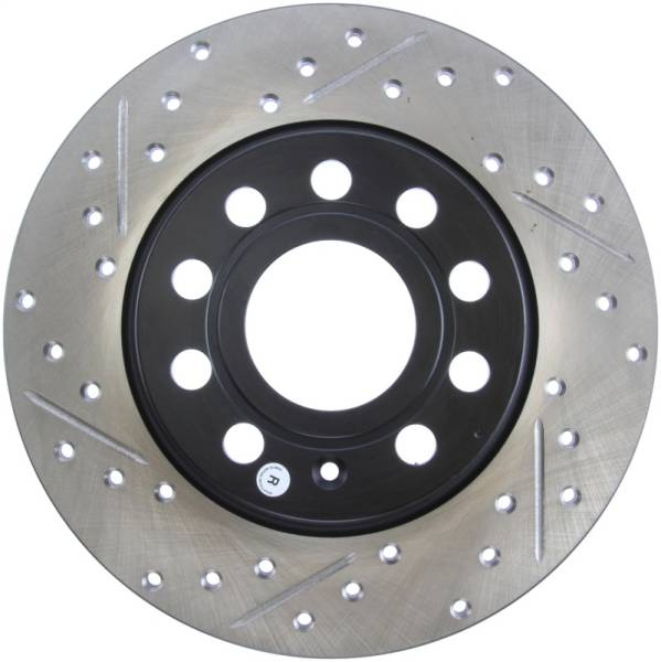 Stoptech - Stoptech 127.33131R StopTech Slotted & Drilled Sport Brake Rotor