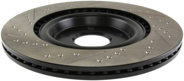 Stoptech - Stoptech 127.33137L StopTech Slotted & Drilled Sport Brake Rotor