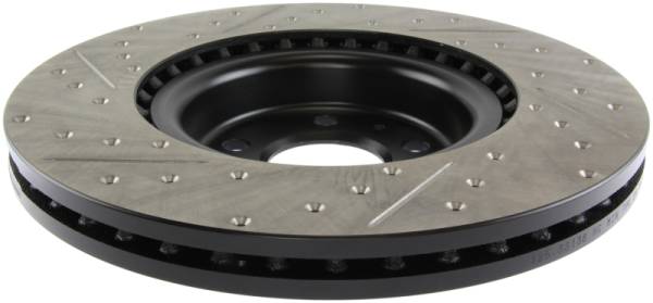 Stoptech - Stoptech 127.33138L StopTech Slotted & Drilled Sport Brake Rotor