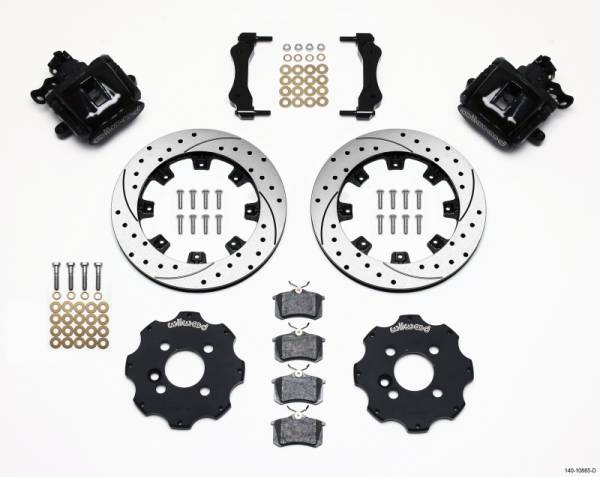 Wilwood - Wilwood 140-10885-D Wilwood Combination Parking Brake Rear Kit 11.75in Drilled Mini Cooper