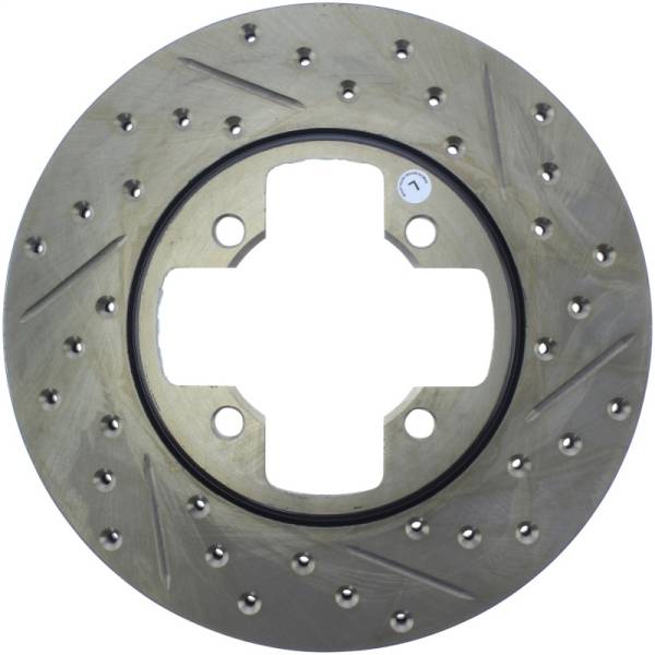 Stoptech - Stoptech 127.42005L StopTech Slotted & Drilled Sport Brake Rotor