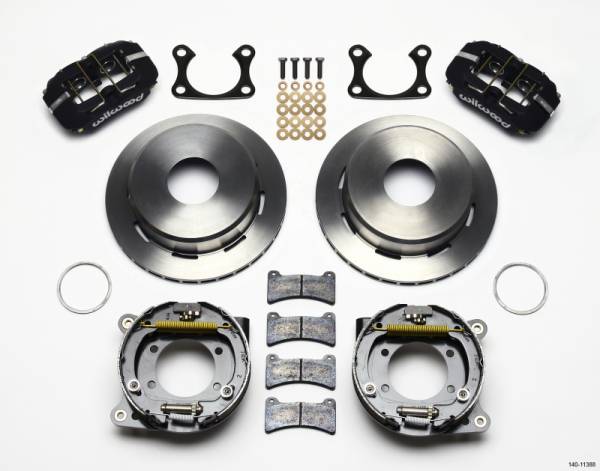 Wilwood - Wilwood 140-11388 Wilwood Dynapro Low-Profile 11.00in P-Brake Kit Big Ford 2.36in Offset Currie