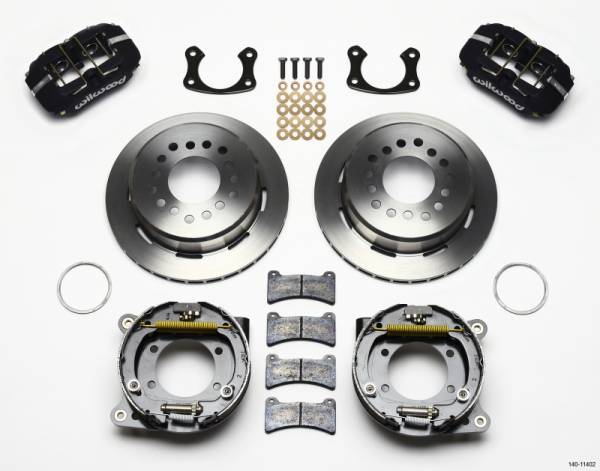 Wilwood - Wilwood 140-11402 Wilwood Dynapro Low-Profile 11.00in P-Brake Kit New Big Ford 2.36in Offset