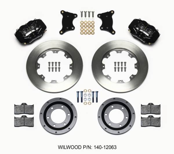 Wilwood - Wilwood 140-12063 Wilwood Forged Dynalite Front Hat Kit 12.19in Shelby CSX6000