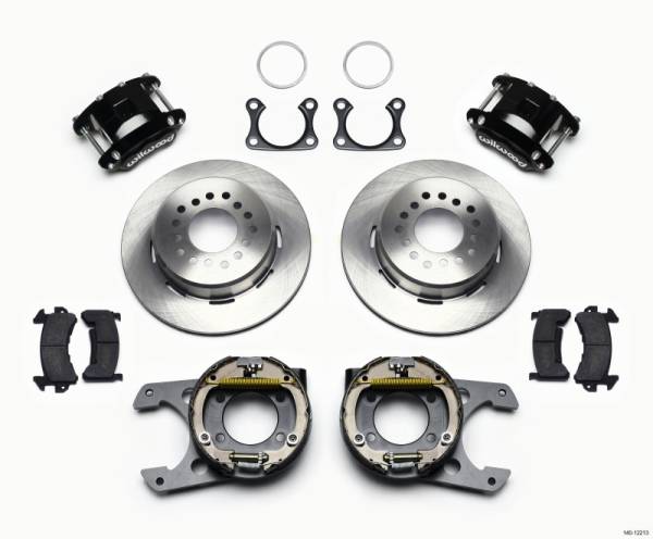 Wilwood - Wilwood 140-12213 Wilwood D154 P/S Park Brake Kit Big Ford 2.36in Offset