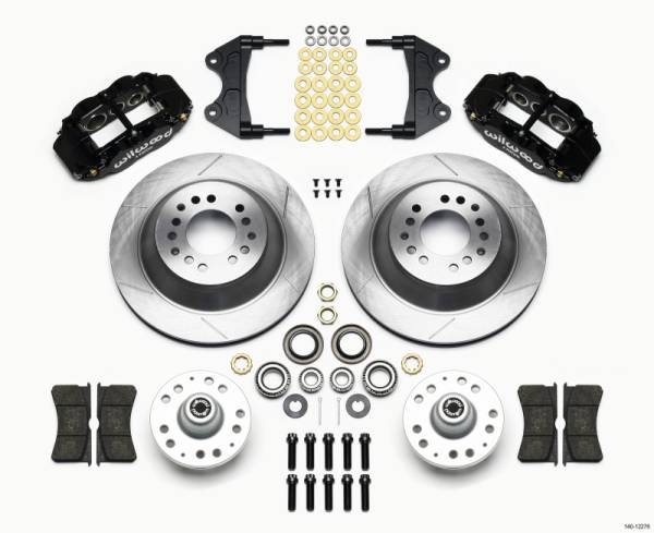 Wilwood - Wilwood 140-12276 Wilwood Narrow Superlite 6R Front Hub & 1PC Rtr Kit 12.88in WWE ProSpindle