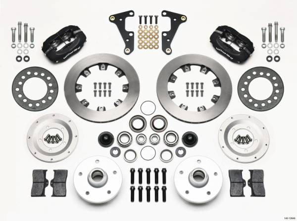Wilwood - Wilwood 140-12649 Wilwood Forged Dynalite Front Kit 11.75in 41-55 Cadillac