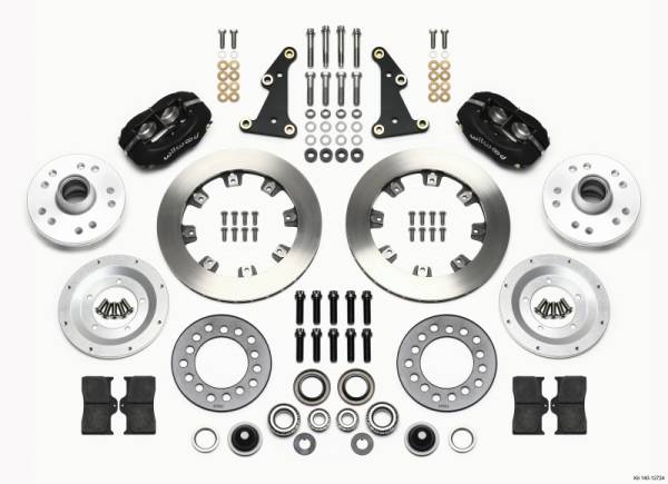 Wilwood - Wilwood 140-12724 Wilwood Forged Dynalite Front Kit 11.75in 41-56 Packard