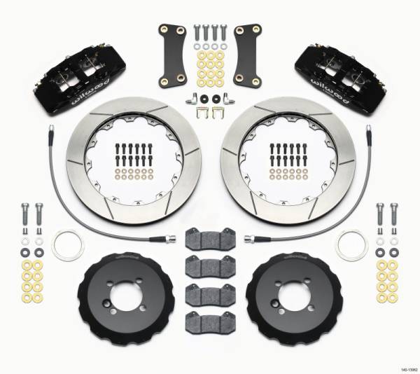Wilwood - Wilwood 140-13062 Wilwood Dynapro 6 Front Hat Kit 12.88in 2002-Up Mini Cooper w/ Lines