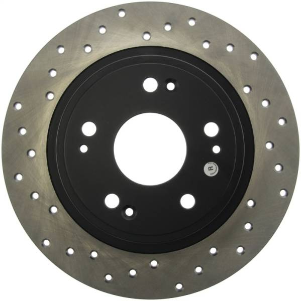 Stoptech - Stoptech 128.40068R StopTech Drilled Sport Brake Rotor