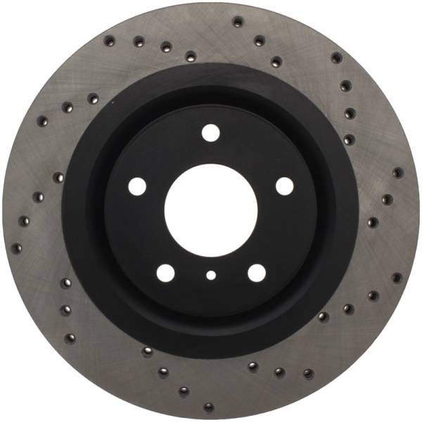 Stoptech - Stoptech 128.42080L StopTech 08-09 Infiniti EX35 / 05-08 G35 / 09 G37 / 06-09 M35/M45 Drilled Left Front Rotor
