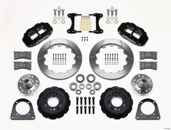 Wilwood - Wilwood 140-13224 Wilwood Narrow Superlite 6R Front Hub Kit 12.88in TCI-IFS 71-78 (Pinto Based)
