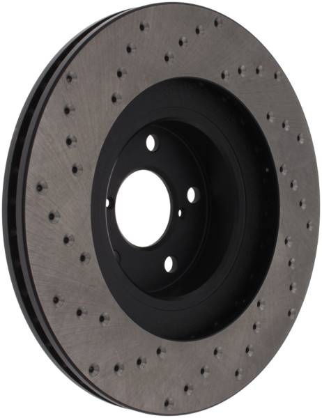 Stoptech - Stoptech 128.47018L StopTech 02-10 WRX Drilled Left Front Rotor