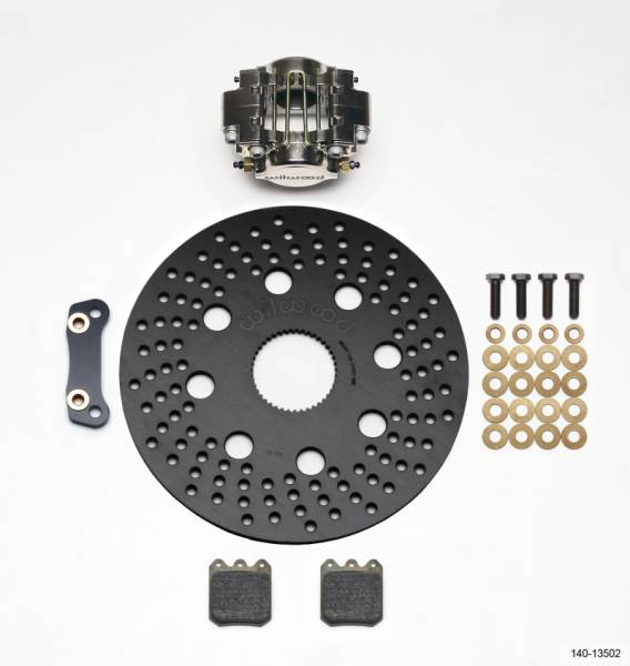 Wilwood - Wilwood 140-13502 Wilwood Dynapro Single LW Right Rear Kit - Sprint 10.20in Aluminum Drilled Rotor